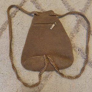 The Sak crotchet backpack, creme